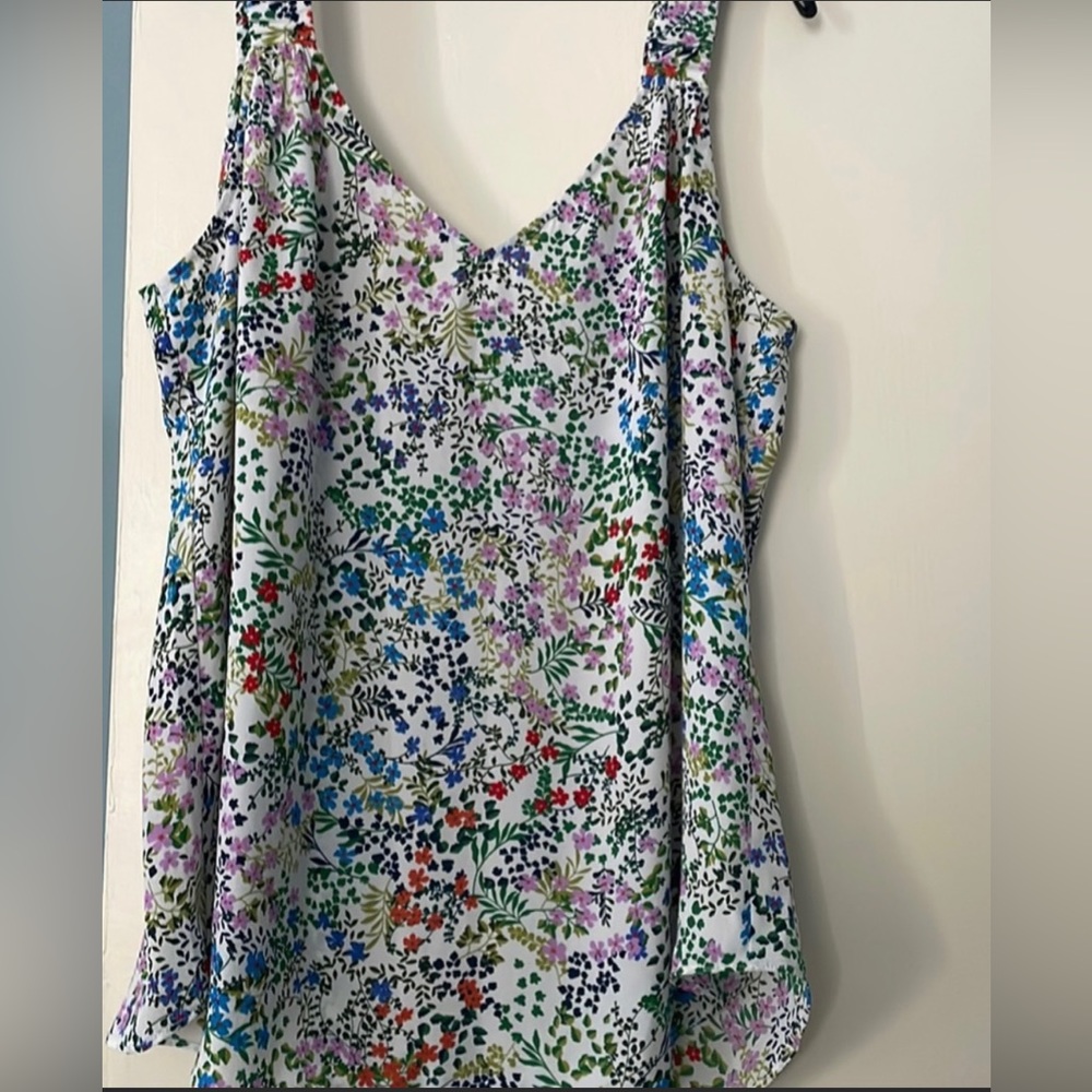 CAbi Floral Rotation Print Women's Top - Multicolor